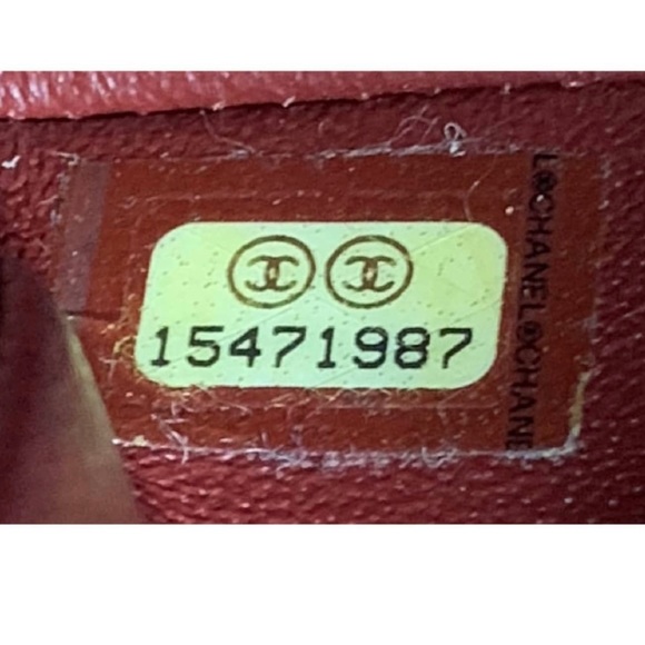 CHANEL MINI RECTANGULAR SINGLE FLAP RED CAVIAR WITH FOUR GROMMETS - Picture 7 of 9